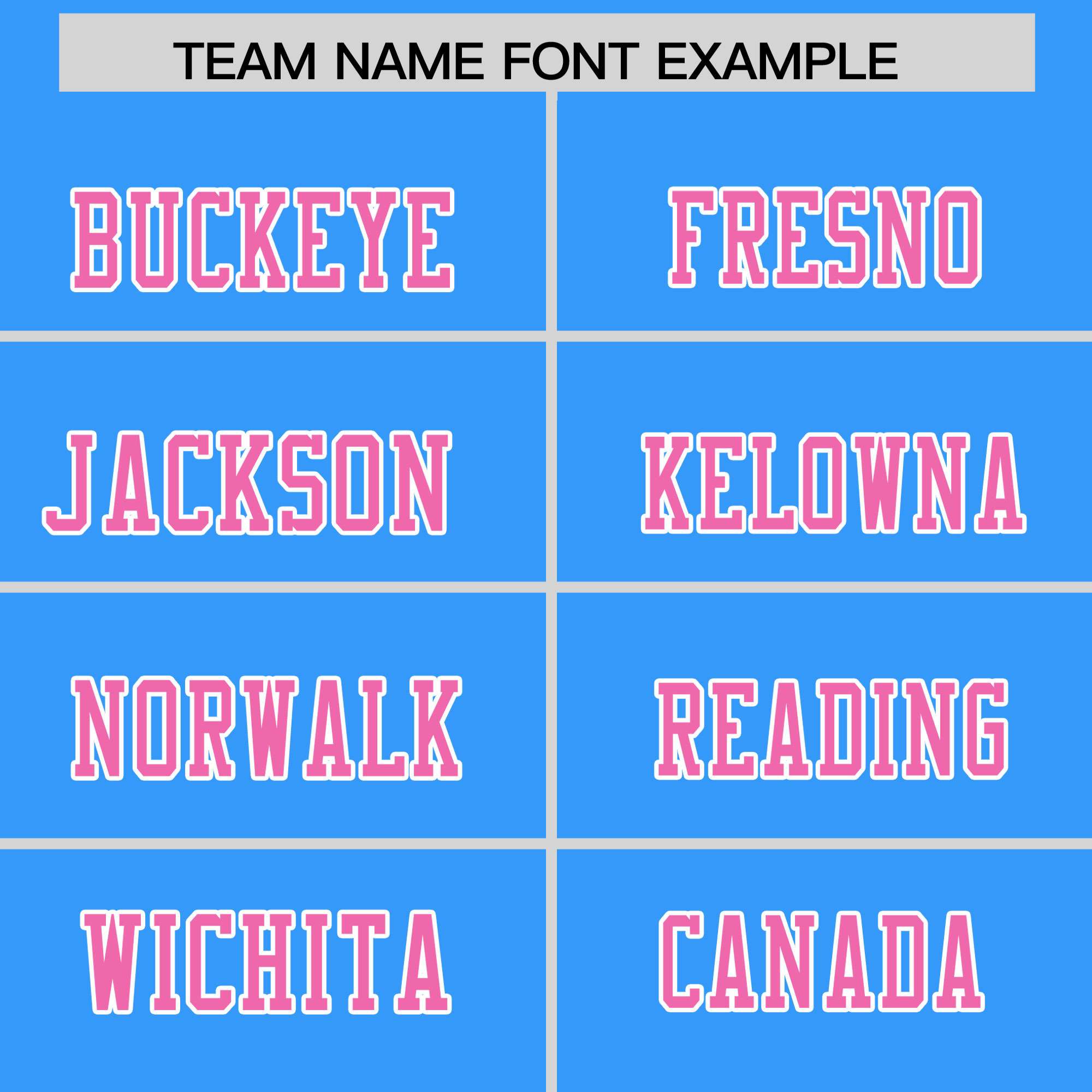 Custom Flag Football Jersey | Powder Blue Pink Color Block For Youth & Men | Add Name, Number & Logo | KXKSHOP