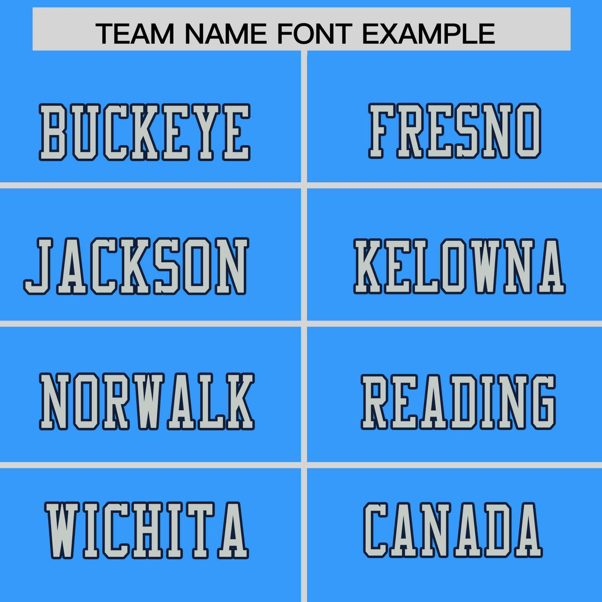 Custom Flag Football Jersey | Powder Blue Gray Color Block For Youth &amp; Men | Add Name, Number &amp; Logo | KXKSHOP