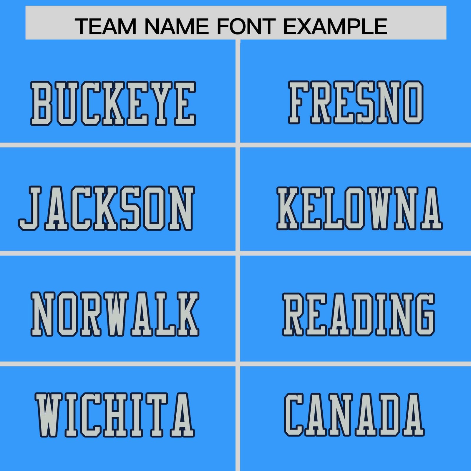 Custom Flag Football Jersey | Powder Blue Gray Color Block For Youth & Men | Add Name, Number & Logo | KXKSHOP