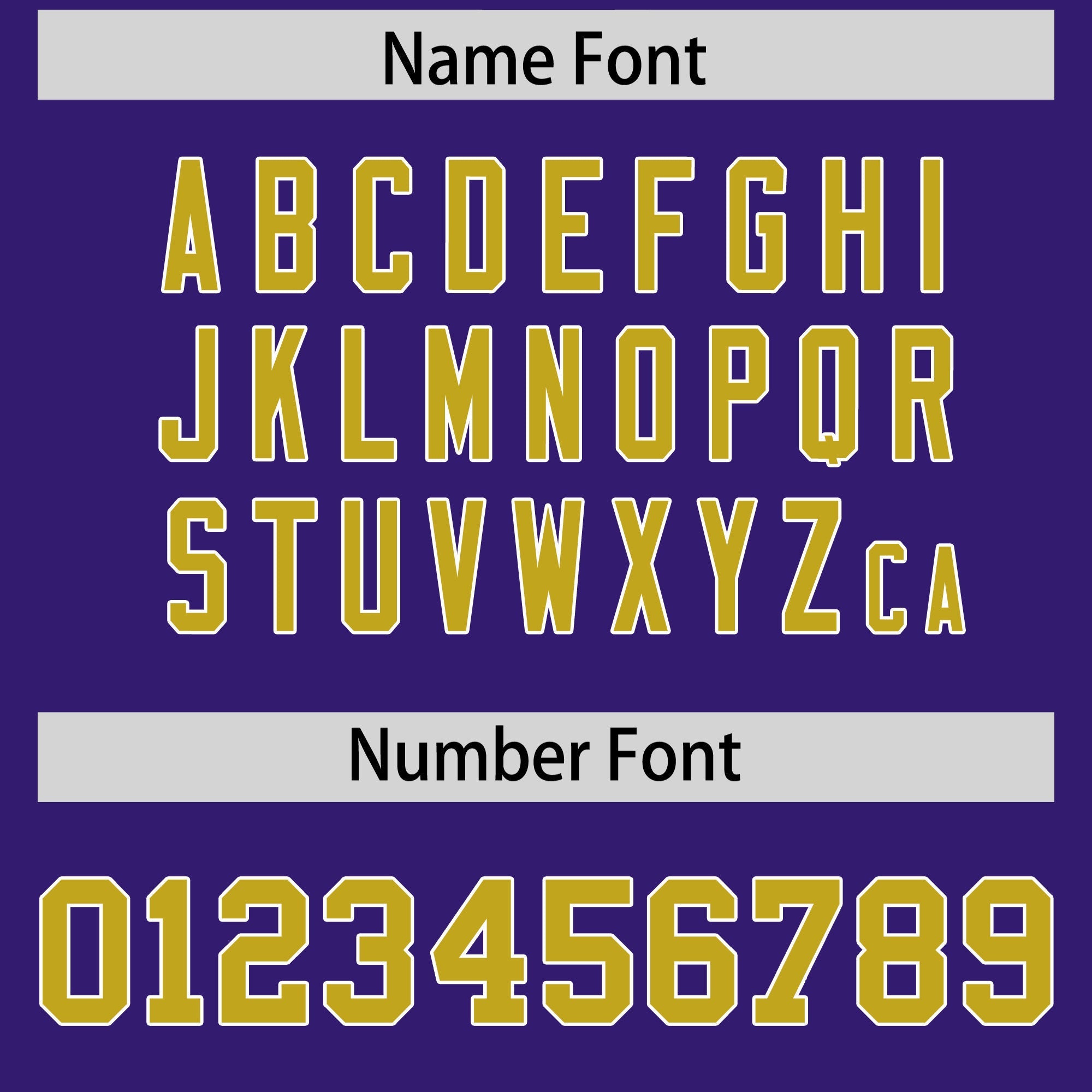 Custom Purple Old Gold Personalized Shoulder Cut Two-Tone Authentic Football Jersey
