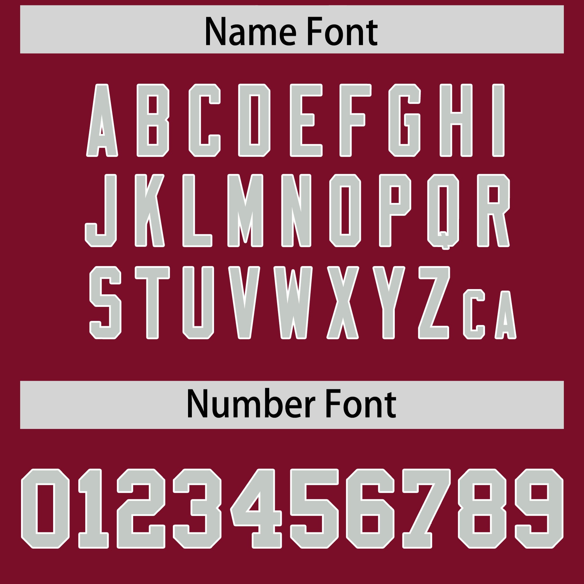 Custom Flag Football Jersey | Cardinal Gray Color Block For Youth & Men | Add Name, Number & Logo | KXKSHOP
