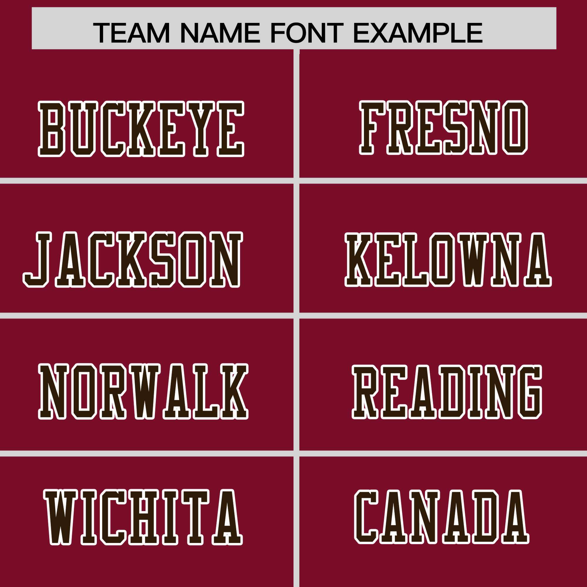Custom Flag Football Jersey | Cardinal Brown Color Block For Youth & Men | Add Name, Number & Logo | KXKSHOP