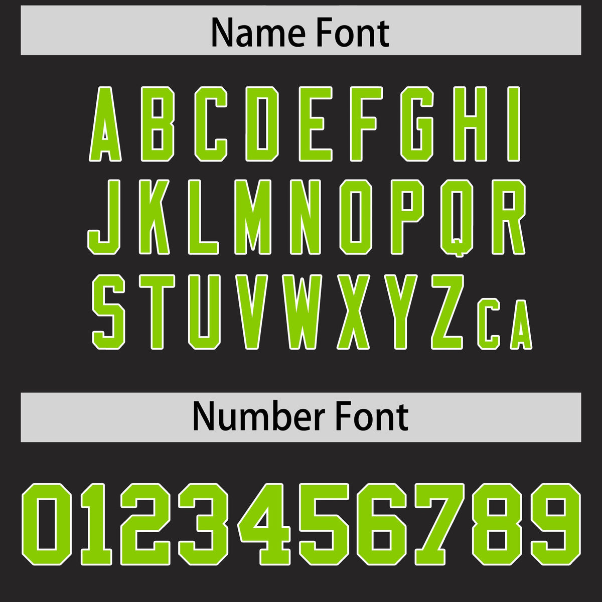 Custom Flag Football Jersey | Black Neon Green Color Block For Youth &amp; Men | Add Name, Number &amp; Logo | KXKSHOP