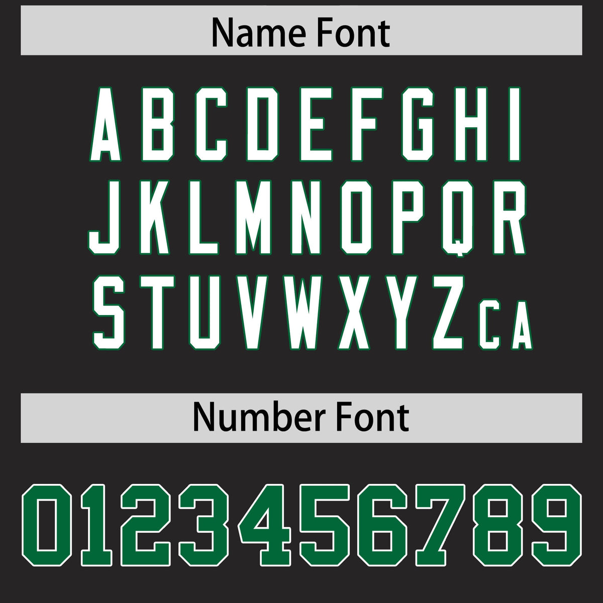 Custom Flag Football Jersey | Black Kelly Green Color Block For Youth &amp; Men | Add Name, Number &amp; Logo | KXKSHOP