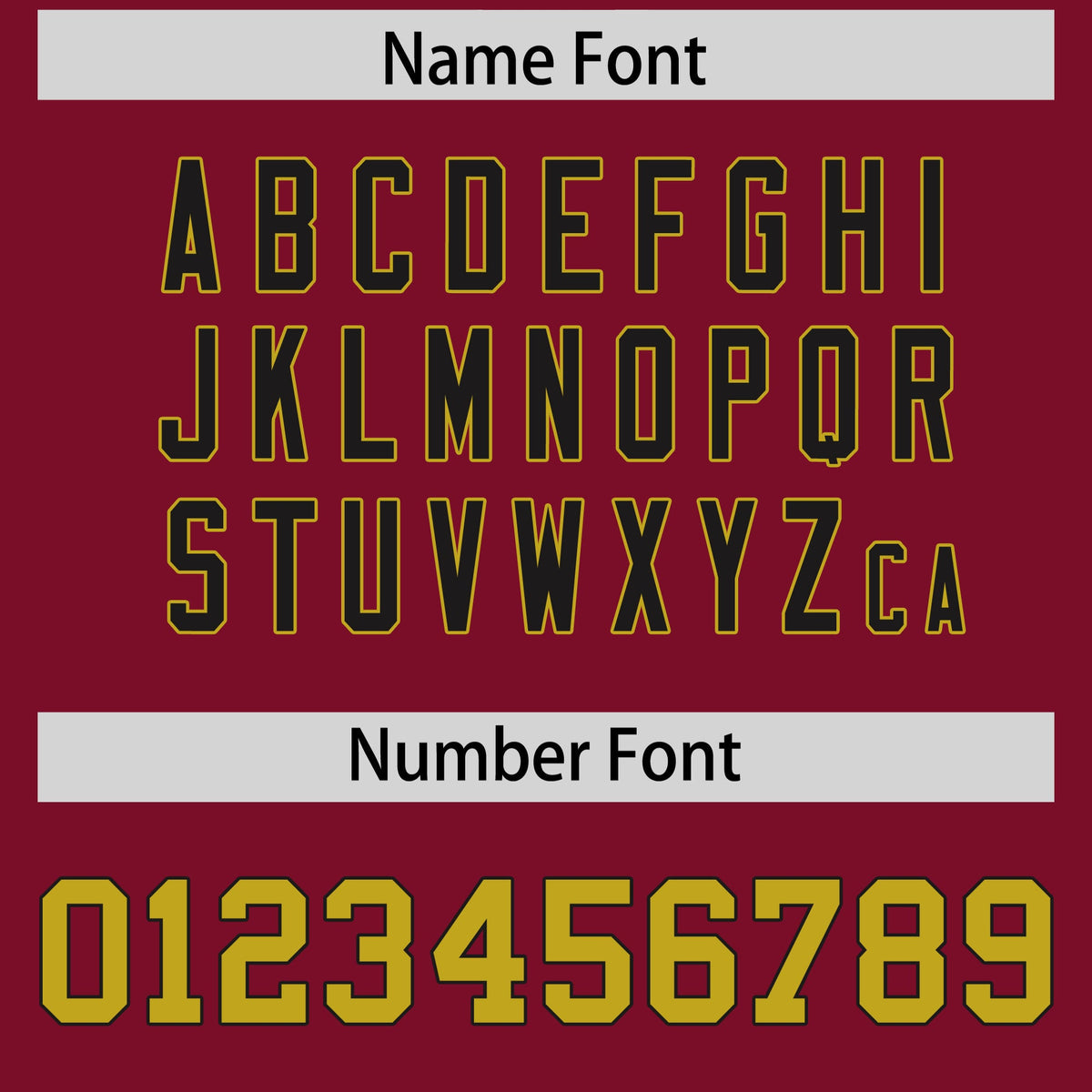 Custom Flag Football Jersey | Cardinal Old Gold Color Block For Youth &amp; Men | Add Name, Number &amp; Logo | KXKSHOP