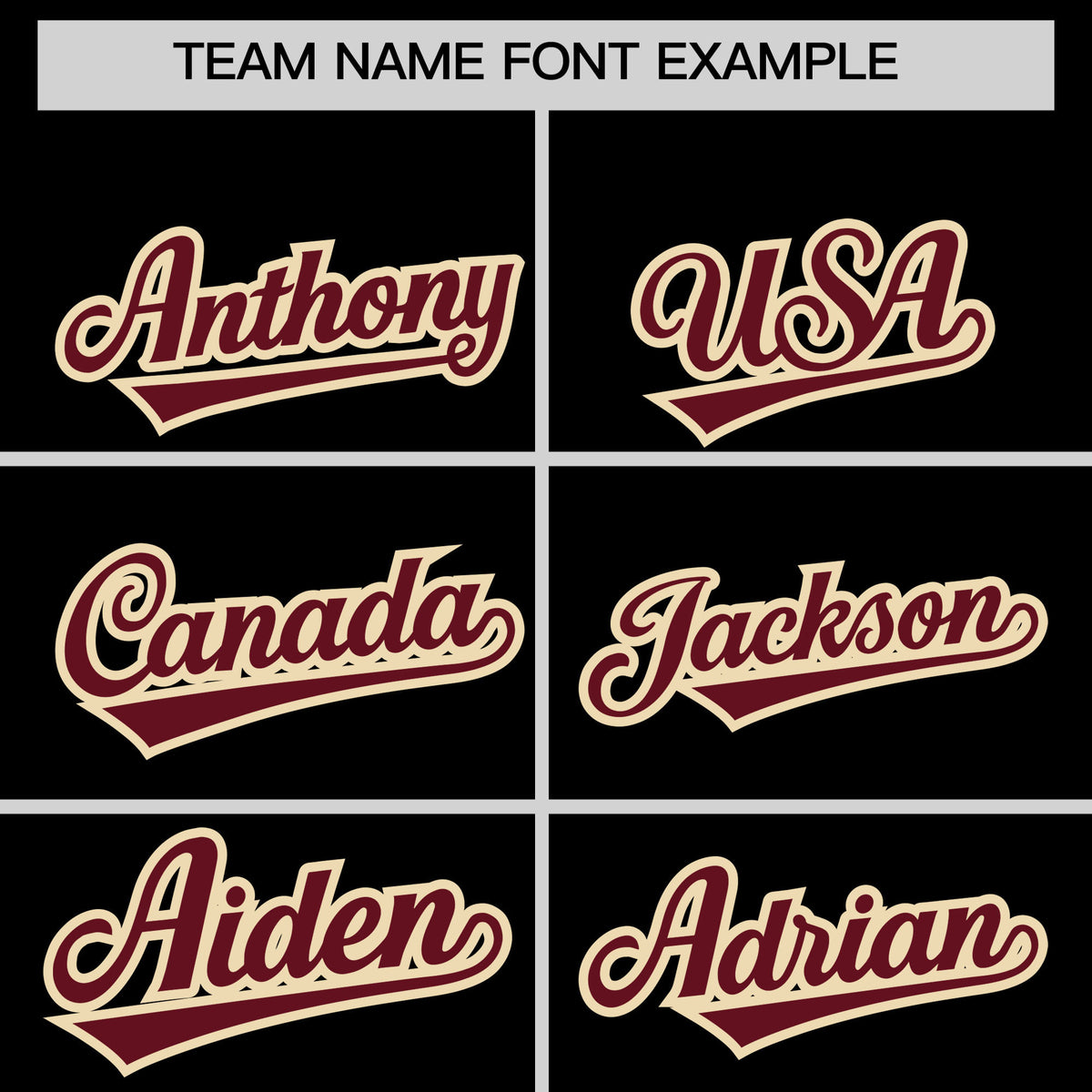 Custom Black Crimson-Khaki Classic Personalized Baseball Sports Uniform