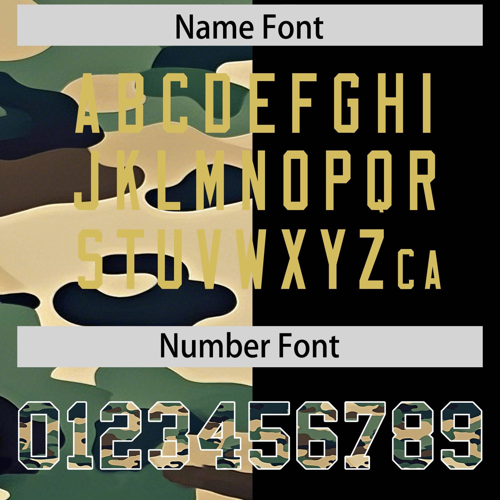 Custom Black Camo Split Fashion Authentic Performance Polo Shirt