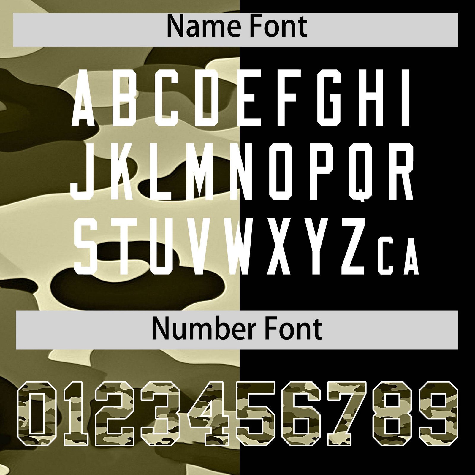 Custom Black Camo Split Fashion Authentic Performance Polo Shirt