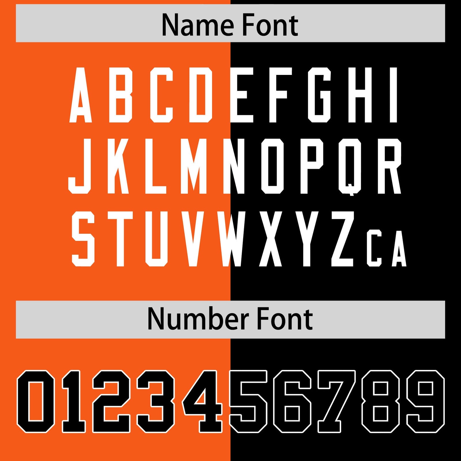 Custom Black Orange Four Squares Design Performance Polo Shirt