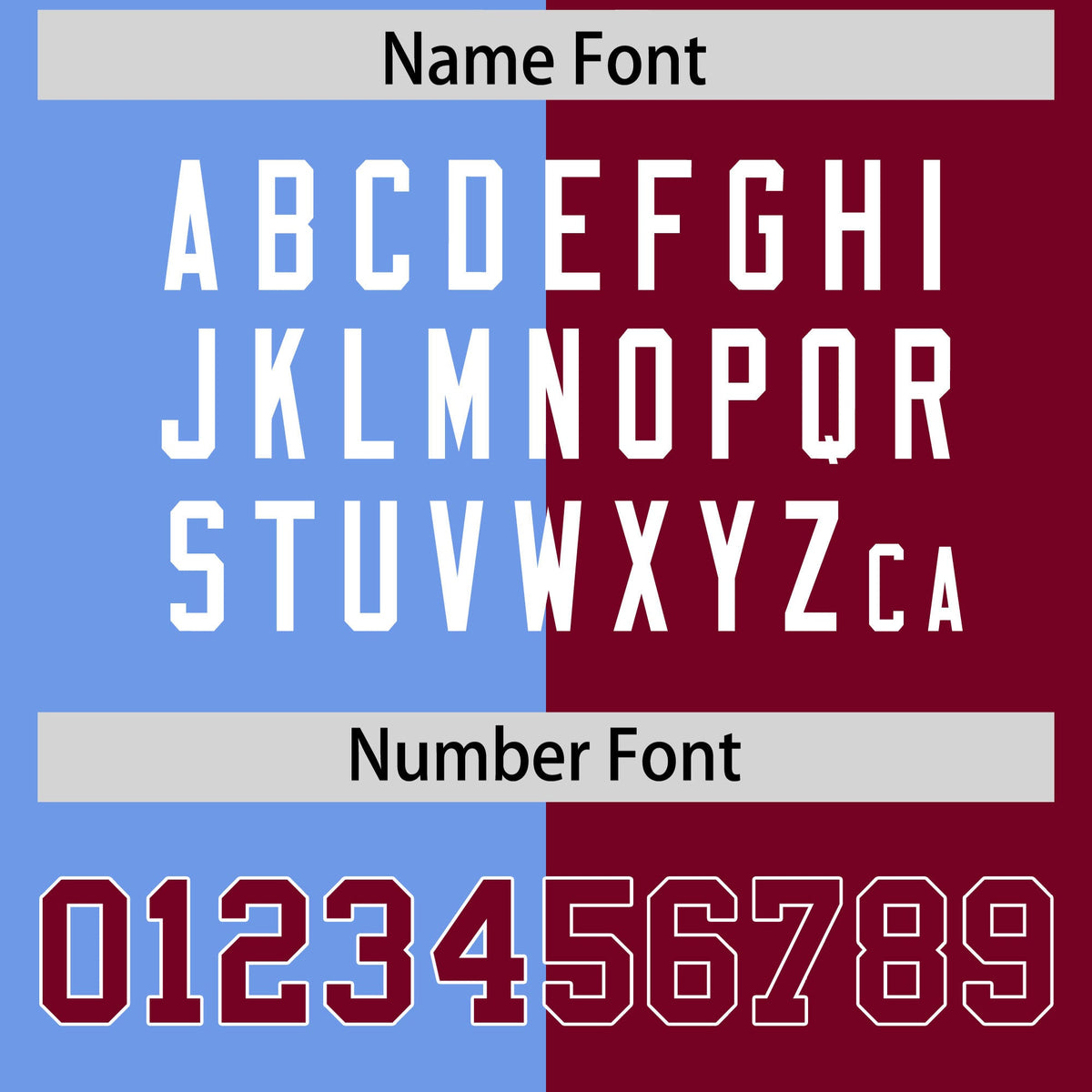 Custom Crimson Light Blue Four Squares Design Performance Polo Shirt