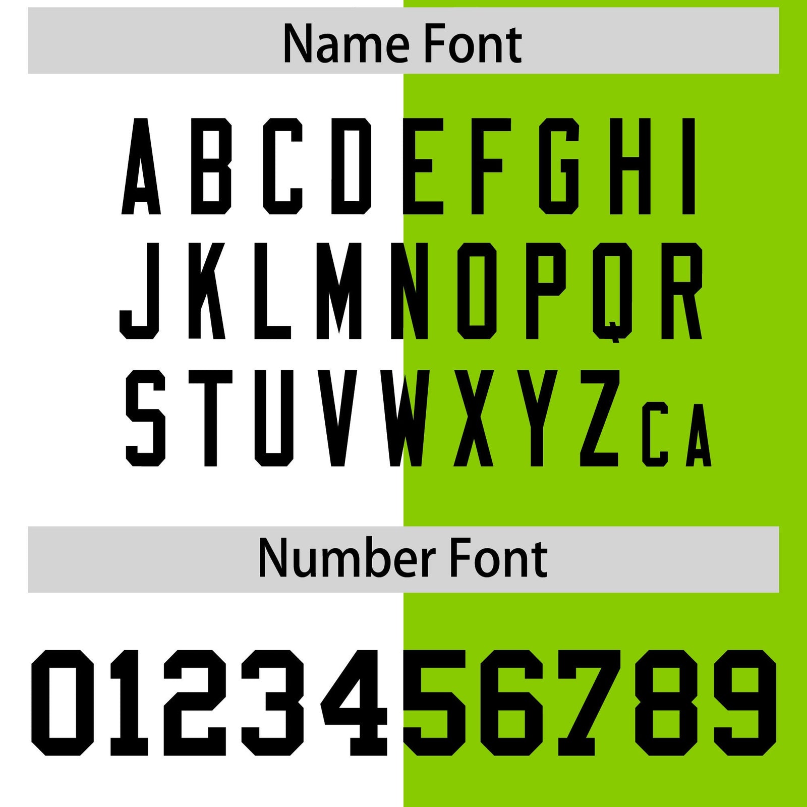 Custom Neon Green White Four Squares Design Performance Polo Shirt