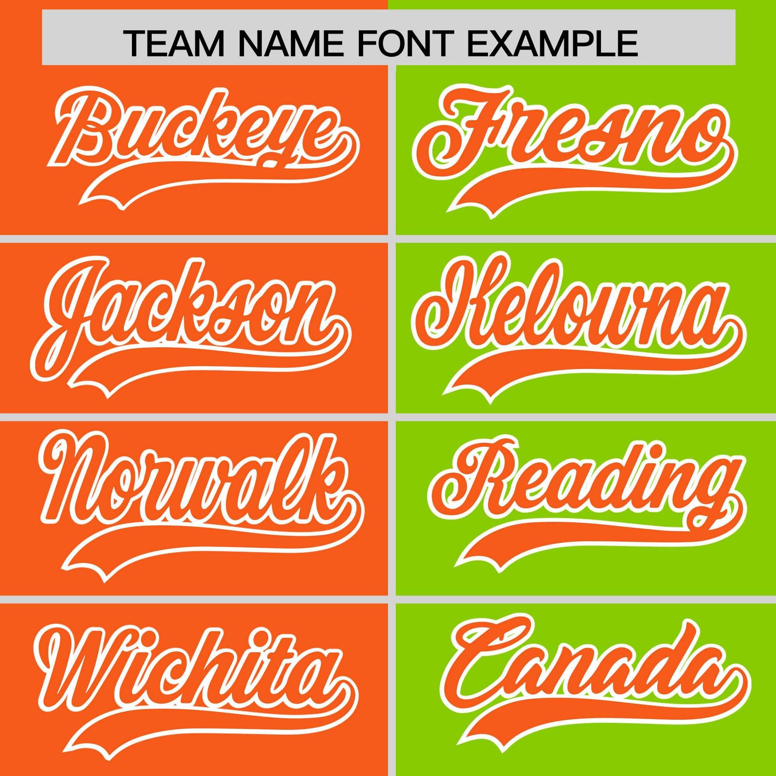 Custom Orange Neon Green Four Squares Design Performance Polo Shirt