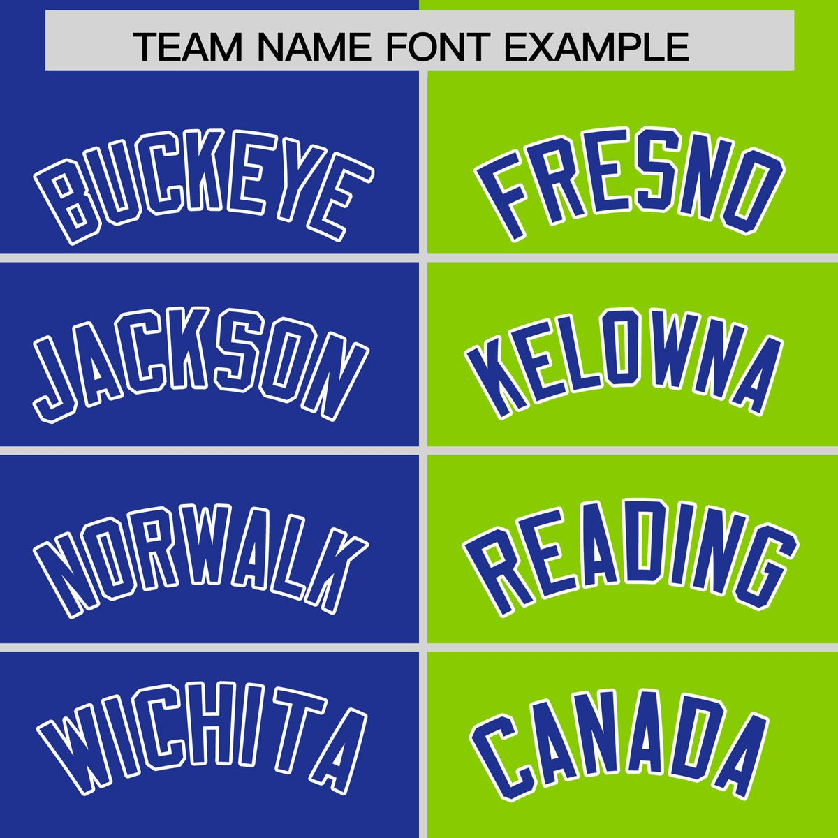 Custom Royal Neon Green Four Squares Design Performance Polo Shirt