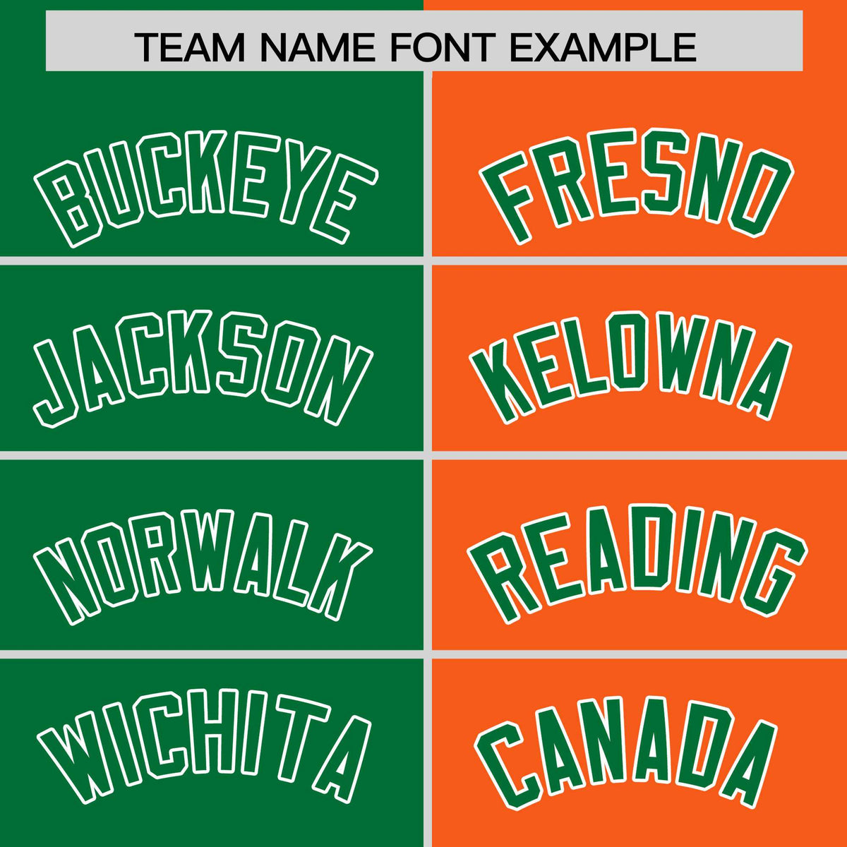 Custom Kelly Green Orange Four Squares Design Performance Polo Shirt