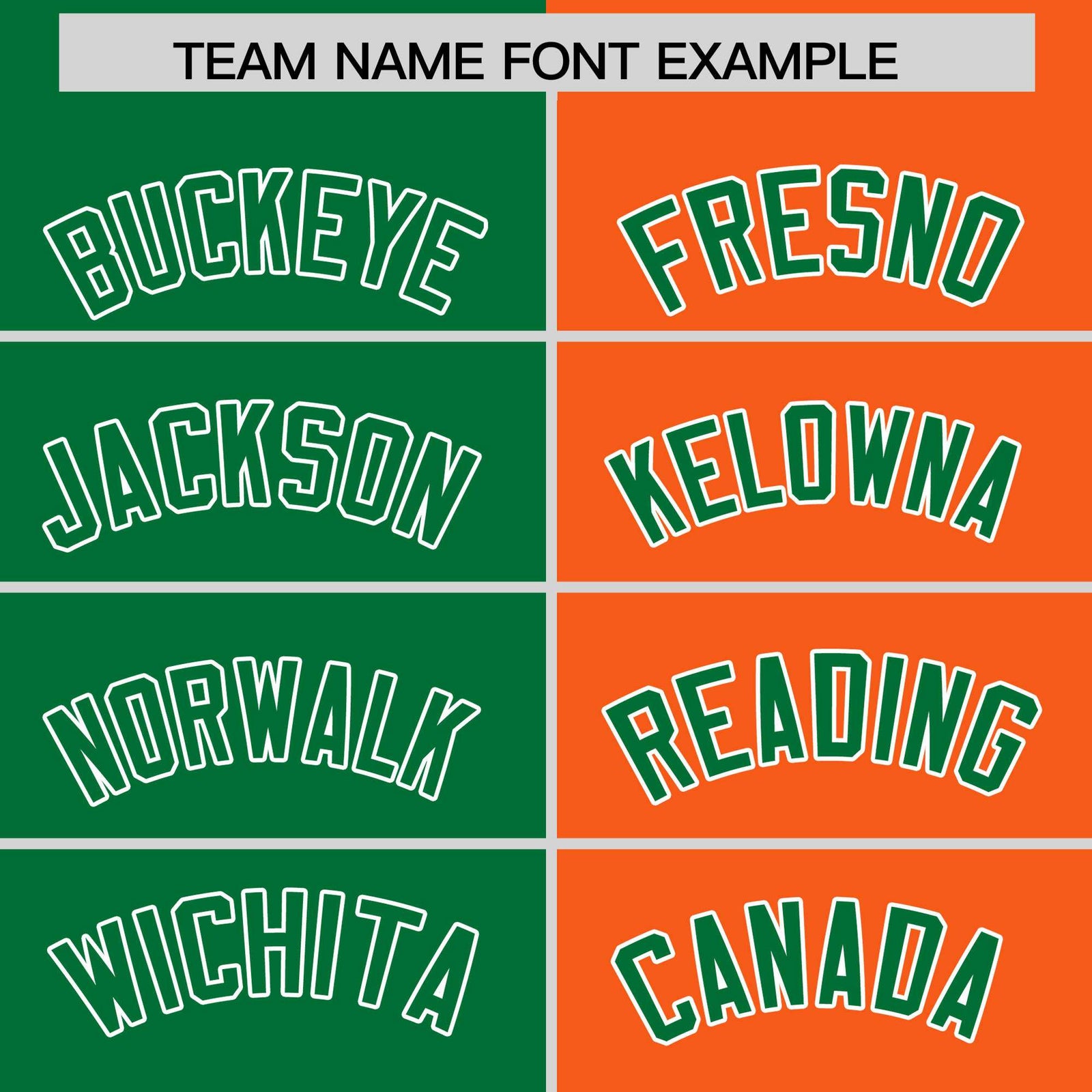 Custom Kelly Green Orange Four Squares Design Performance Polo Shirt