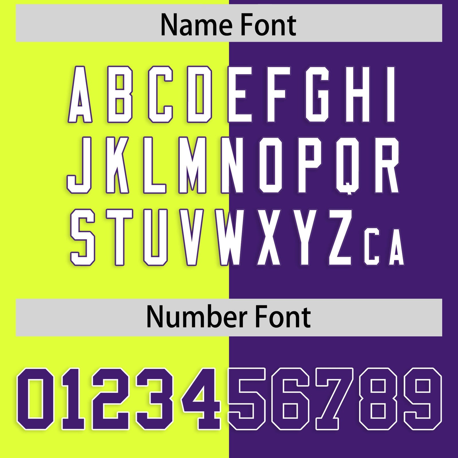 Custom Purple Fluorescent Green Four Squares Design Performance Polo Shirt