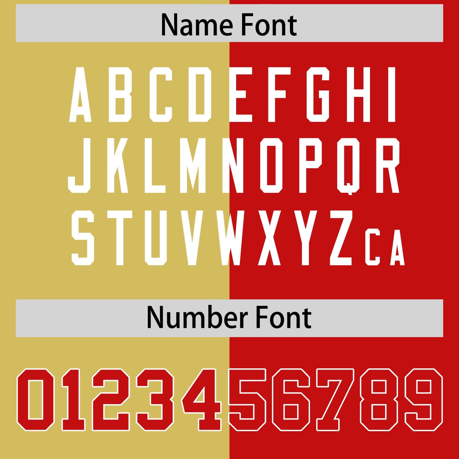 Custom Red Old Gold Four Squares Design Performance Polo Shirt