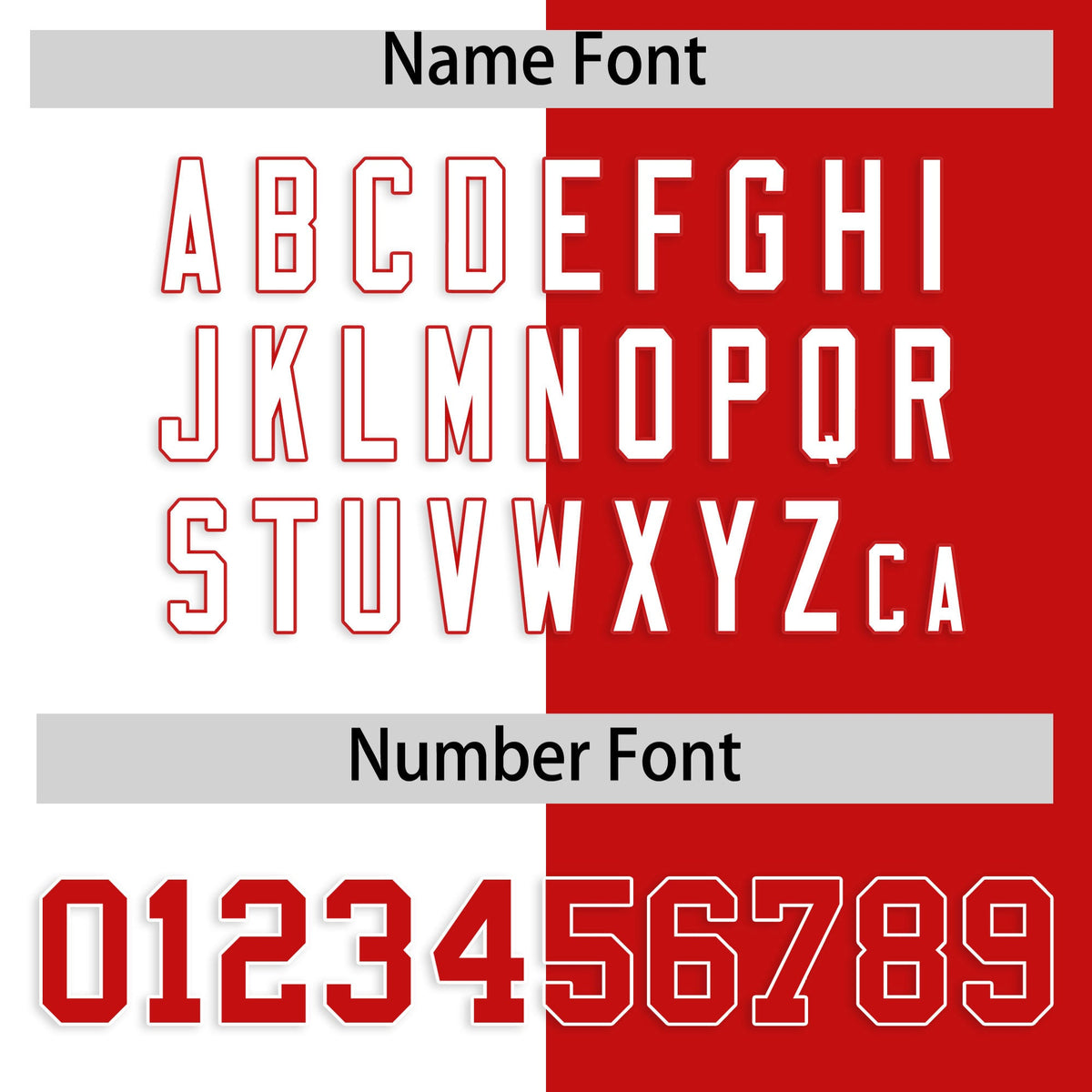 Custom White Red Four Squares Design Performance Polo Shirt