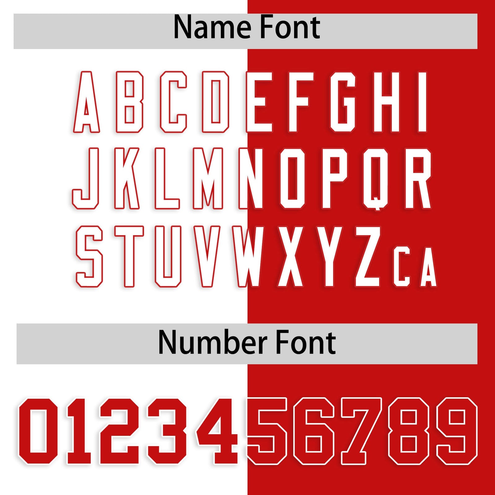 Custom White Red Four Squares Design Performance Polo Shirt