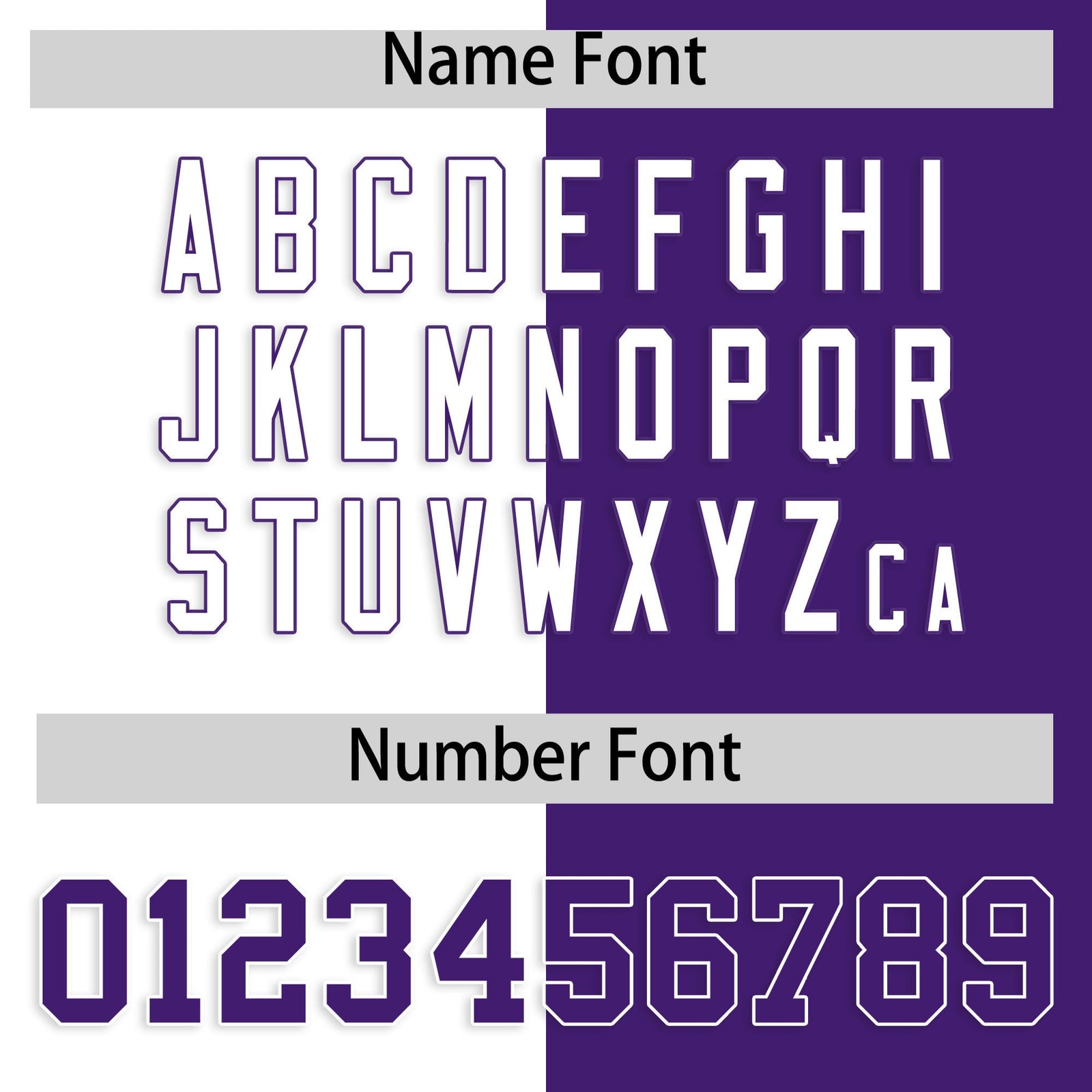 Custom Purple White Four Squares Design Performance Polo Shirt