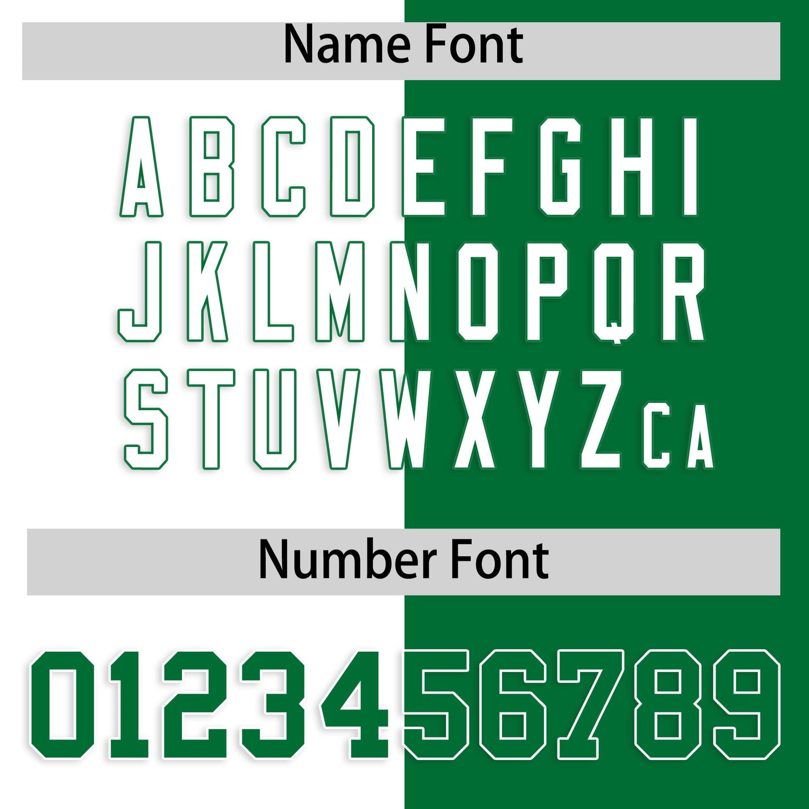 Custom Kelly Green White Four Squares Design Performance Polo Shirt