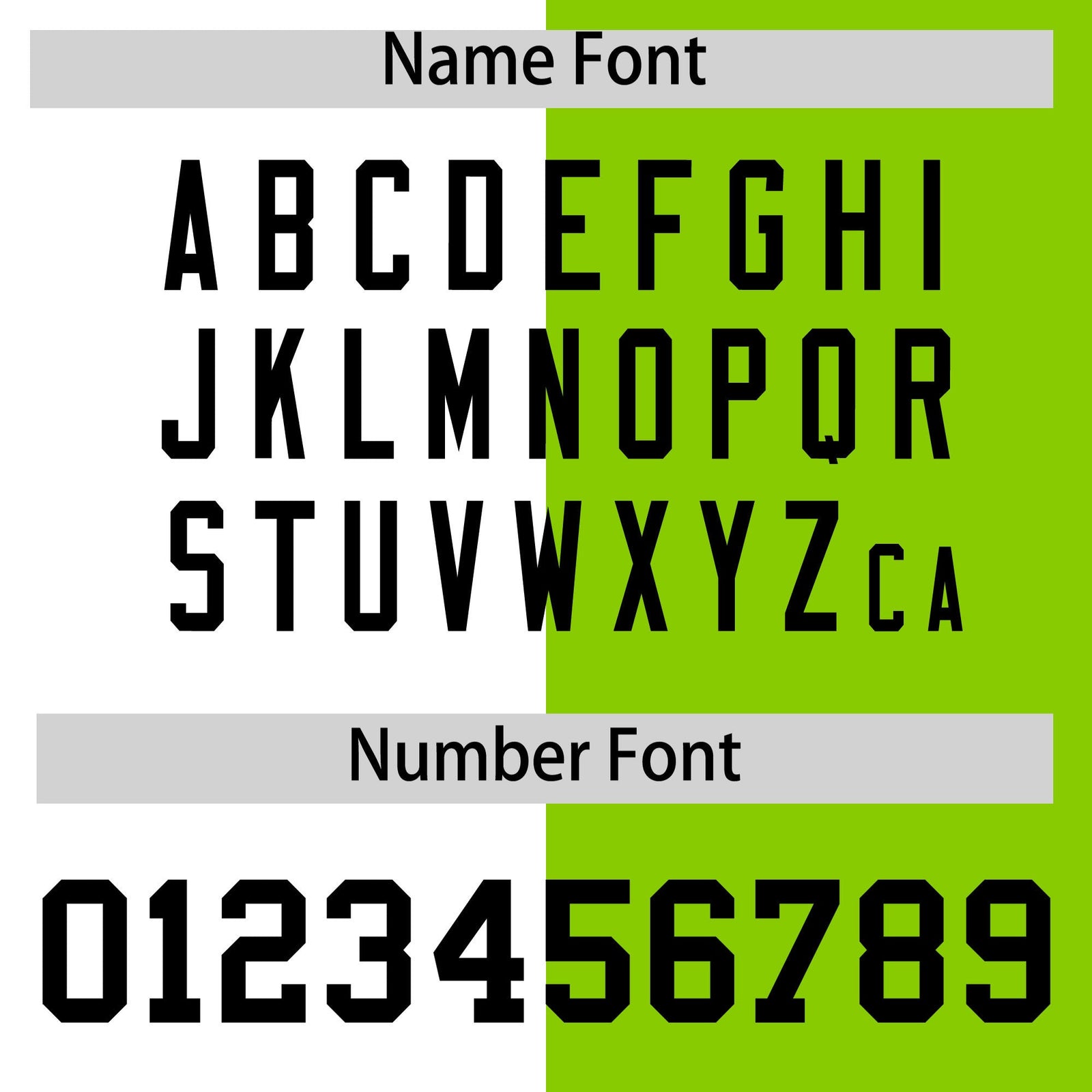 Custom Neon Green White Four Squares Design Performance Polo Shirt