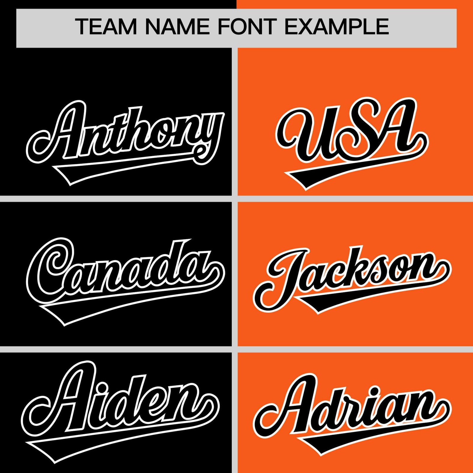 Custom Black Orange Four Squares Design Performance Polo Shirt