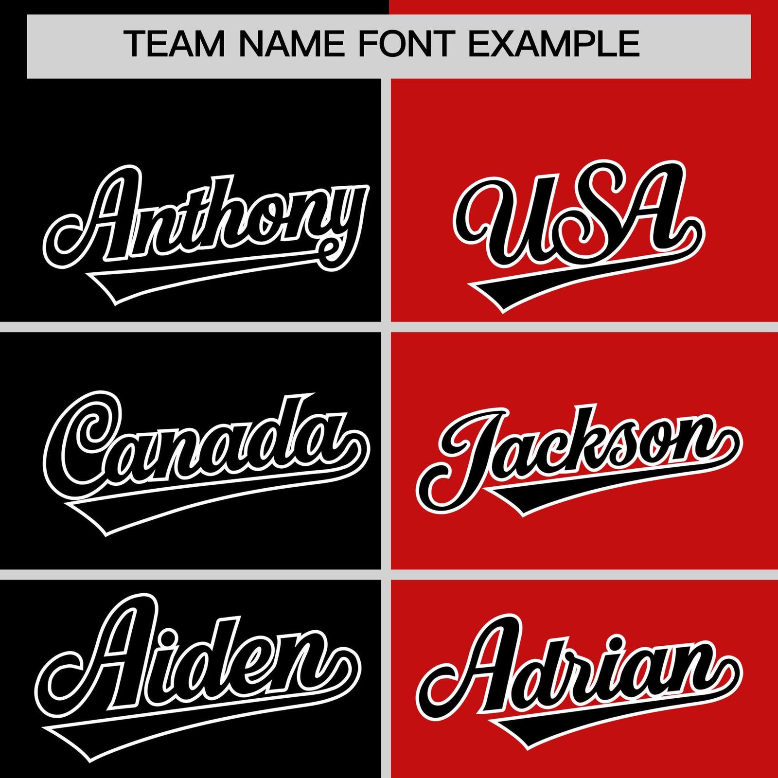 Custom Black Red Four Squares Design Performance Polo Shirt