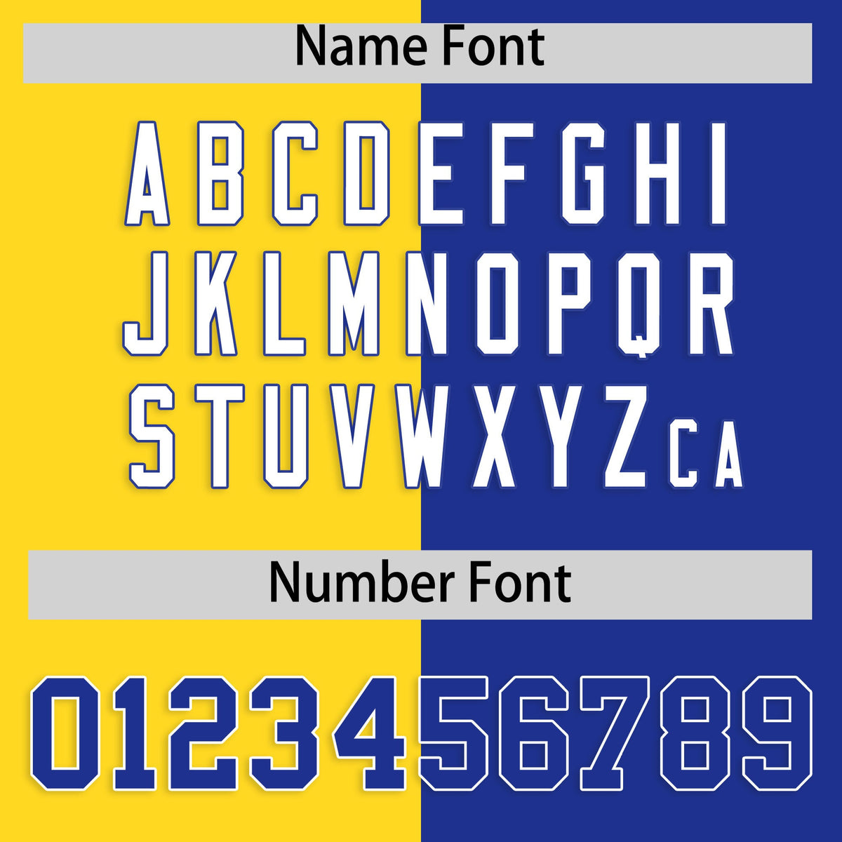 Custom Royal Gold Four Squares Design Performance Polo Shirt