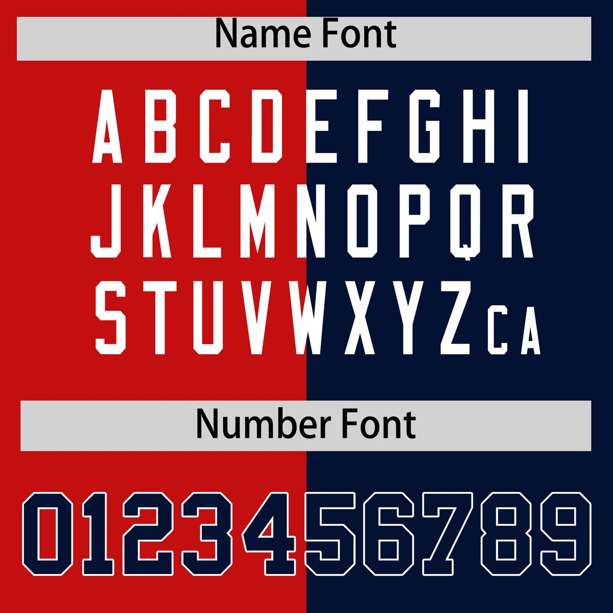 Custom Navy Red Four Squares Design Performance Polo Shirt