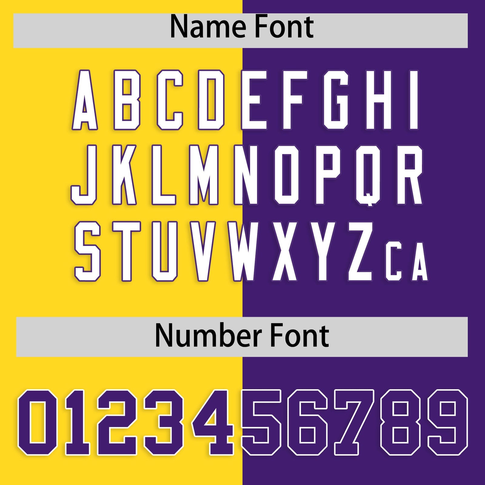 Custom Purple Gold Four Squares Design Performance Polo Shirt