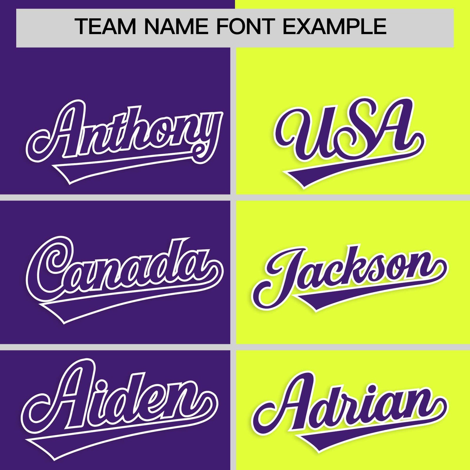 Custom Purple Fluorescent Green Four Squares Design Performance Polo Shirt