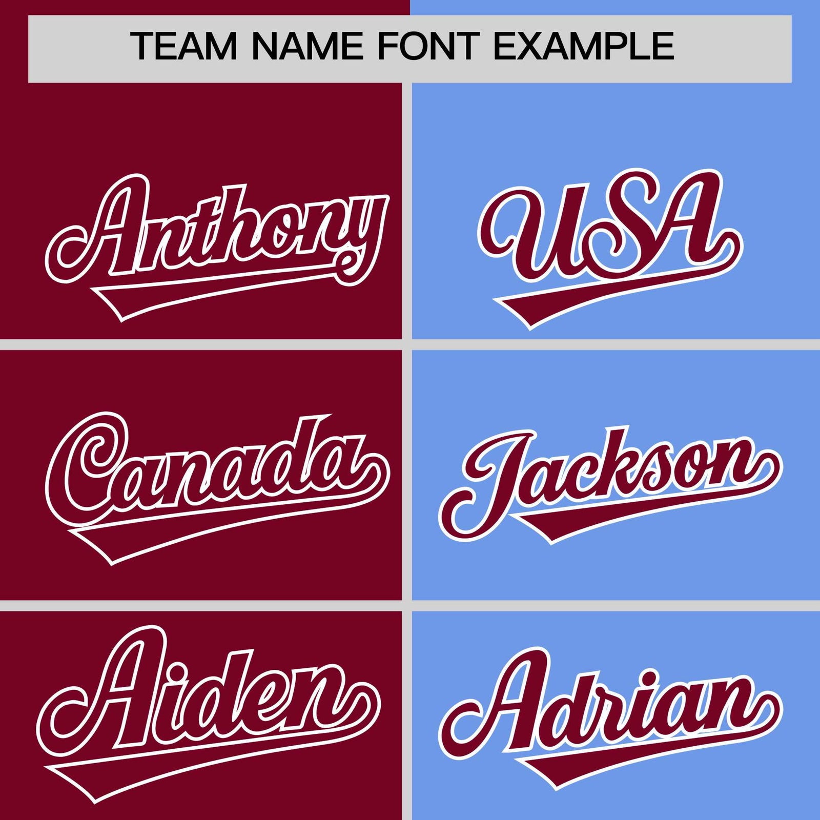 Custom Crimson Light Blue Four Squares Design Performance Polo Shirt