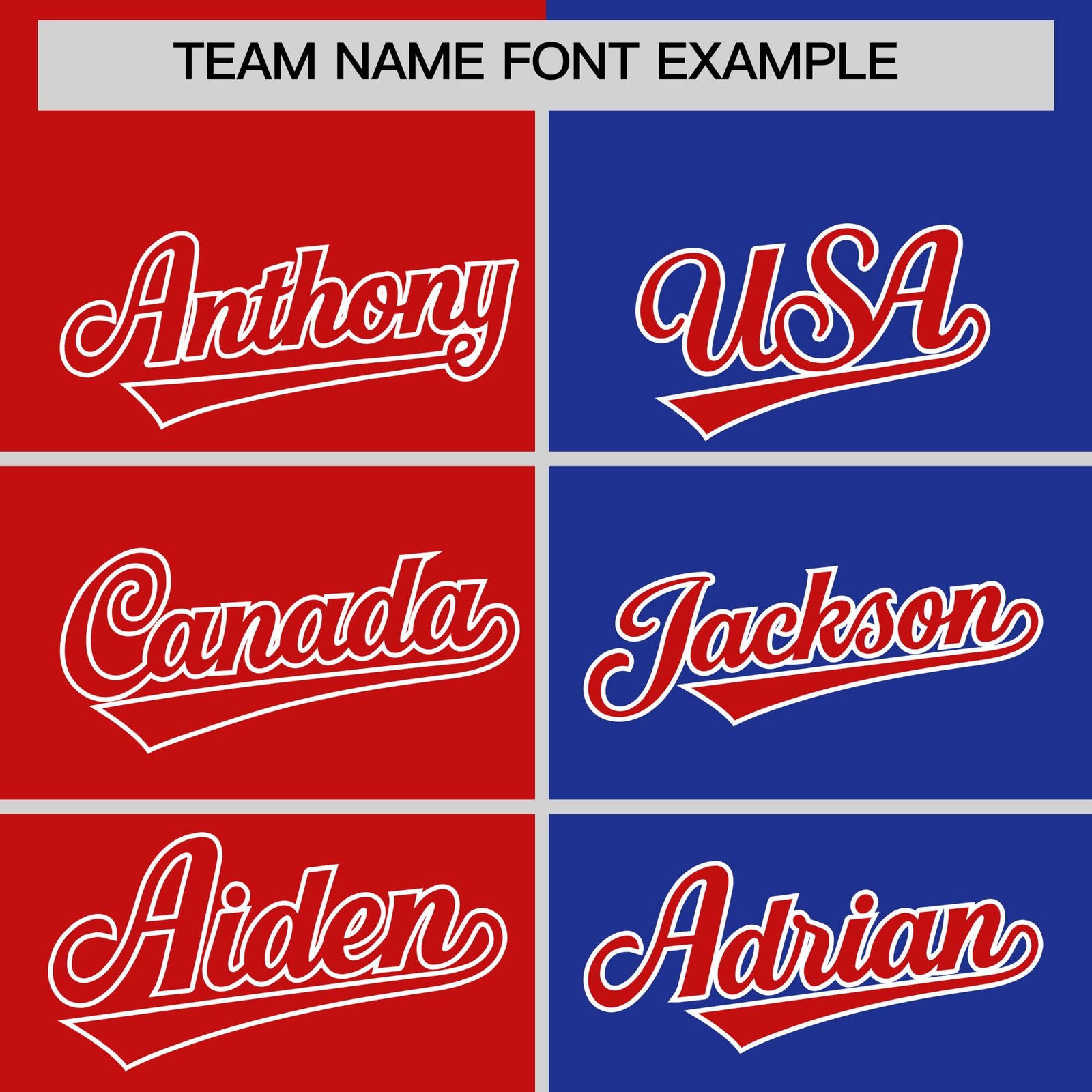 Custom Red Royal Four Squares Design Performance Polo Shirt