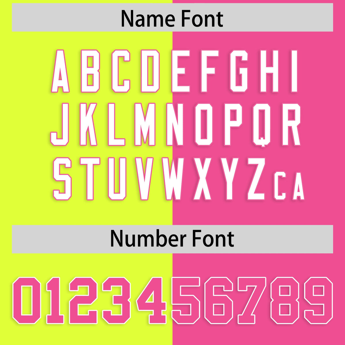 Custom Pink Fluorescent Green Four Squares Design Performance Polo Shirt