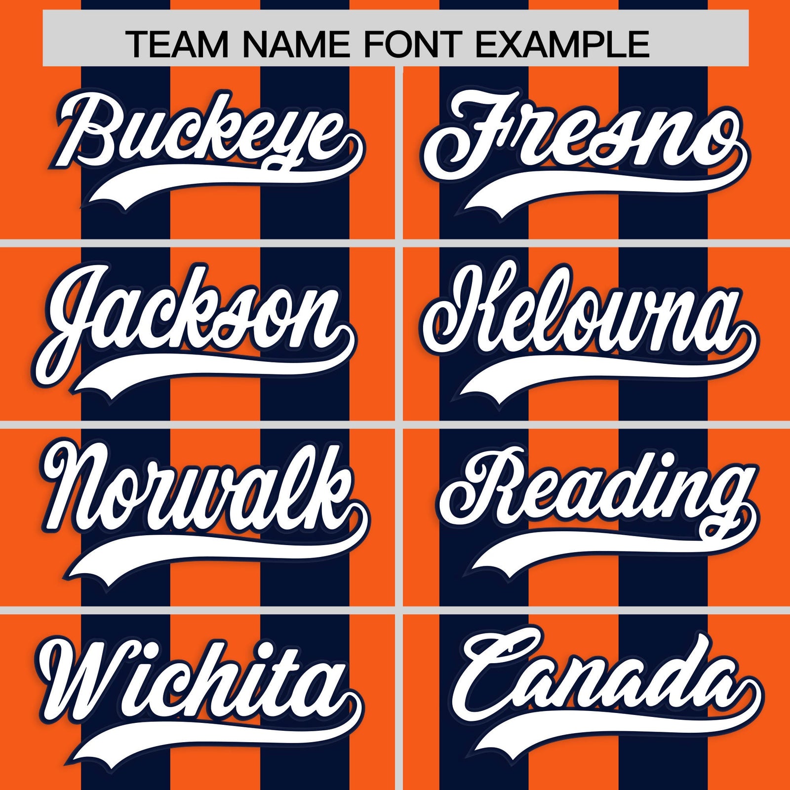 Custom Navy Orange Vertical Stripes Design Performance Polo Shirt