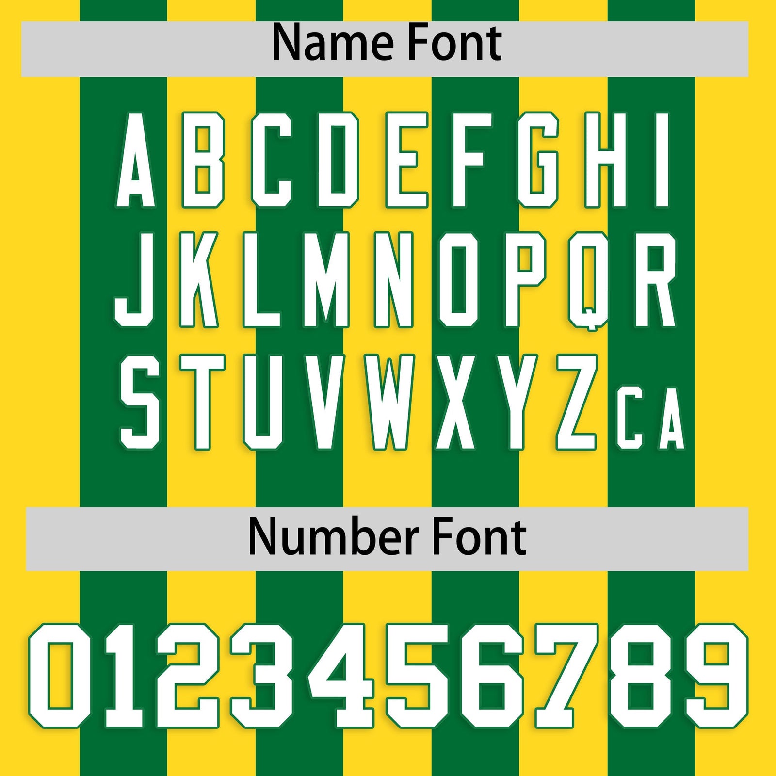 Custom Kelly Green Gold Vertical Stripes Design Performance Polo Shirt