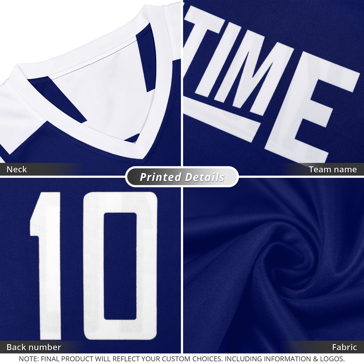 Custom Navy White Reversible Double Side Tops Basketball Jersey