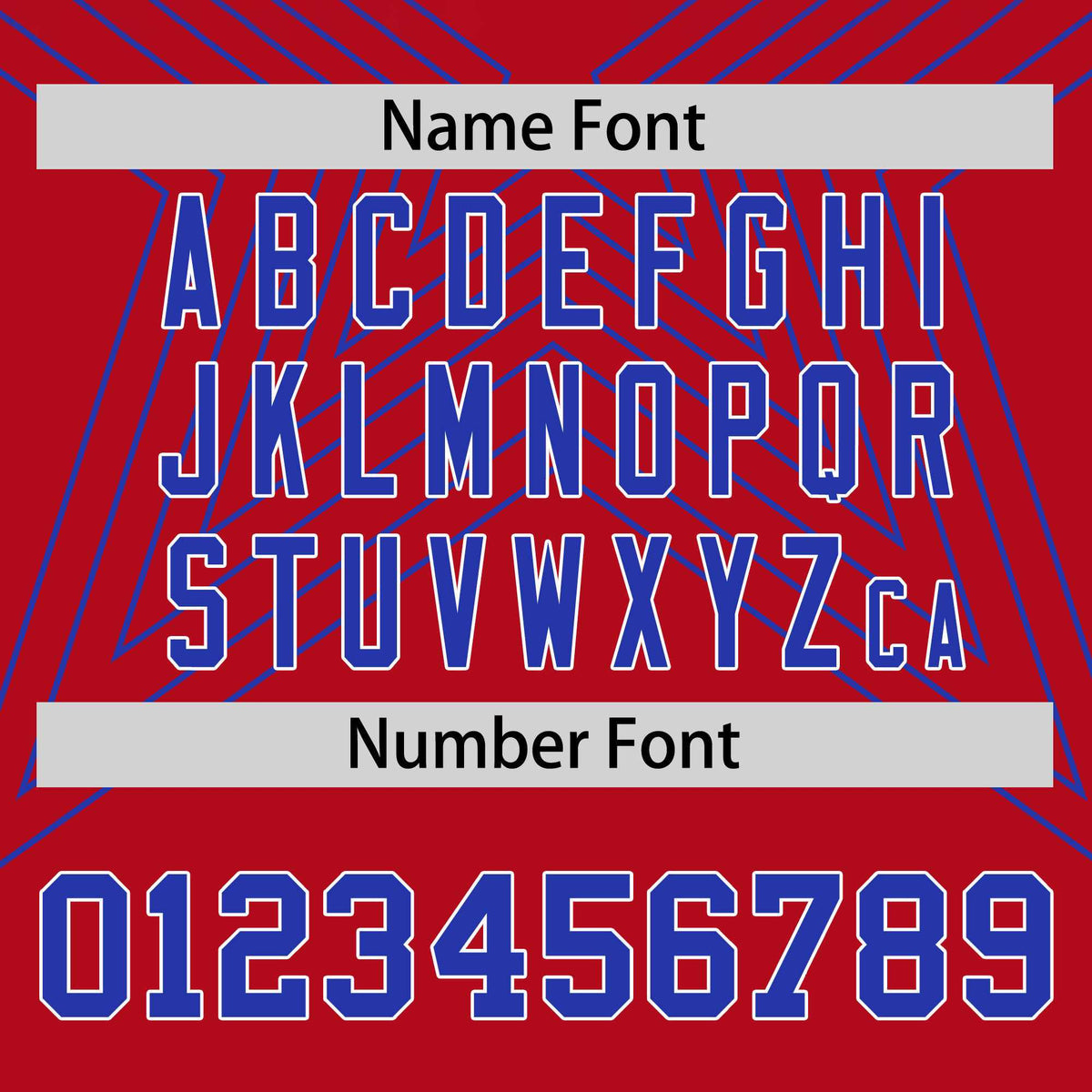 Custom Red Royal Personalized Star Pattern Raglan Sleeves Performance T-Shirt