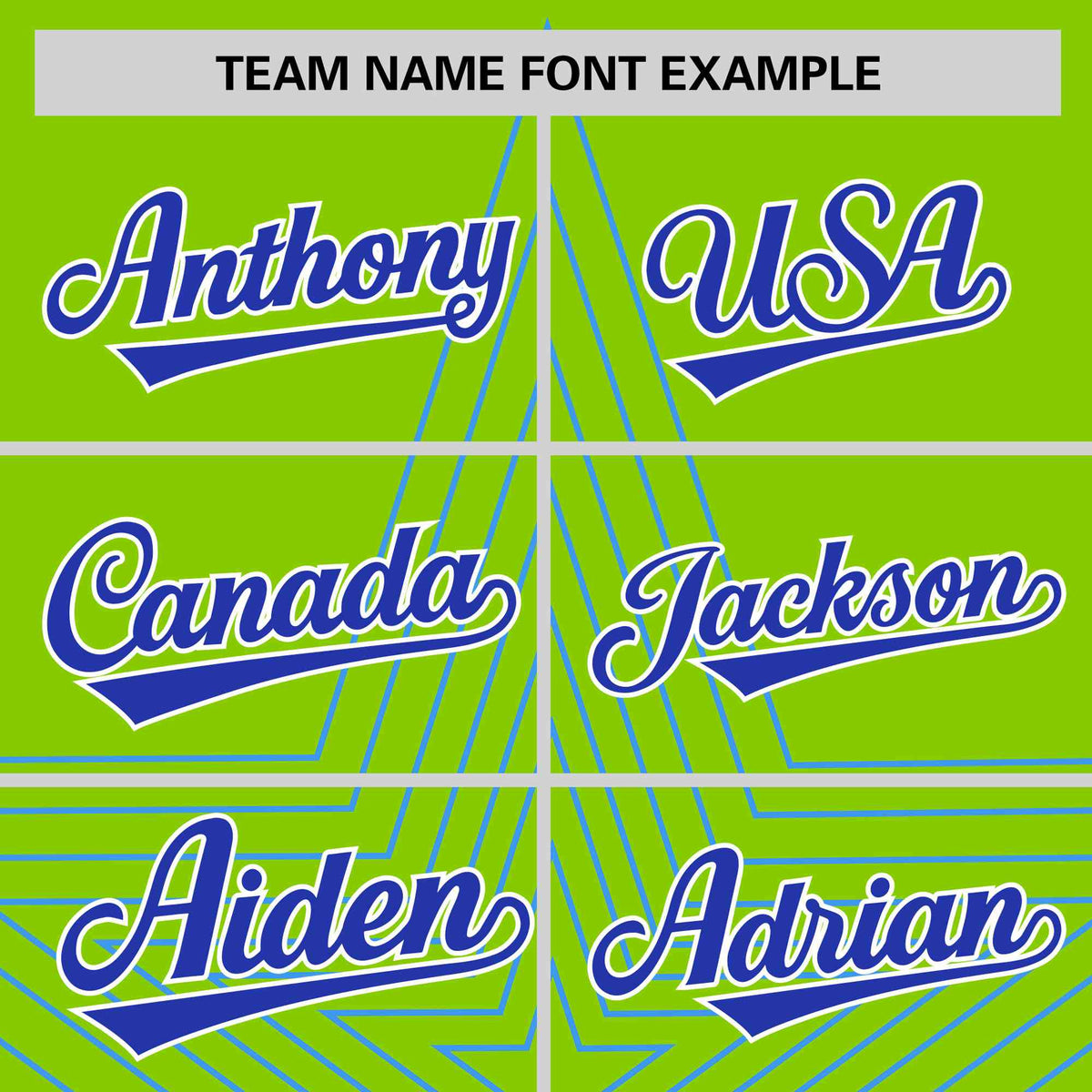 Custom Neon Green Powder Blue Personalized Star Pattern Raglan Sleeves Performance T-Shirt