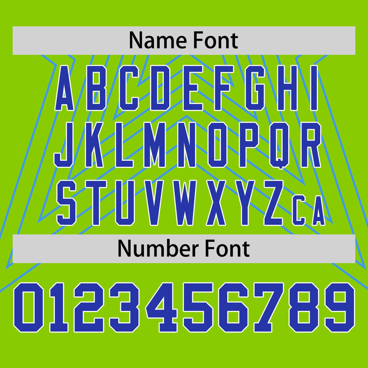 Custom Neon Green Powder Blue Personalized Star Pattern Raglan Sleeves Performance T-Shirt