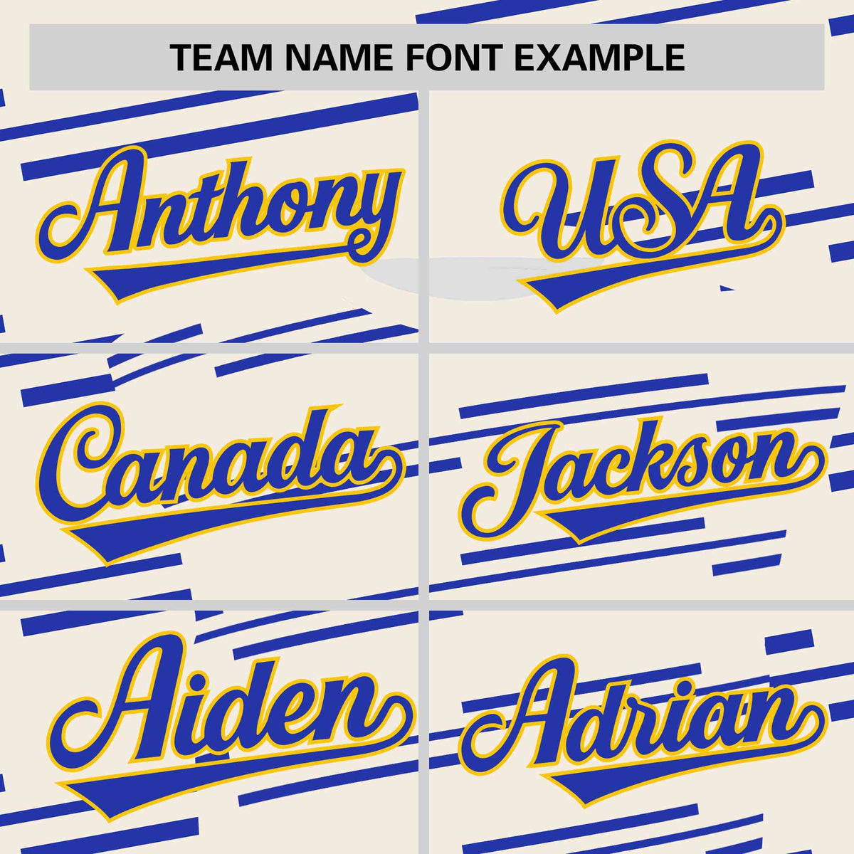 Custom Cream Royal Personalized Slanting Line Graffiti Pattern Performance T-Shirt