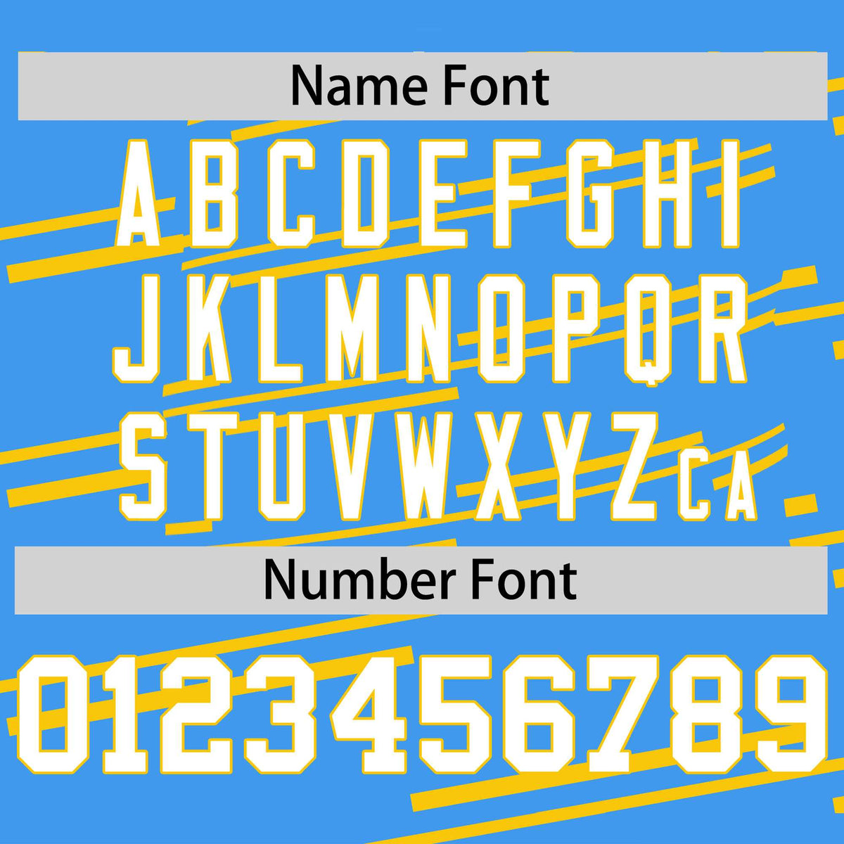 Custom Powder Blue Gold Personalized Slanting Line Graffiti Pattern Performance T-Shirt