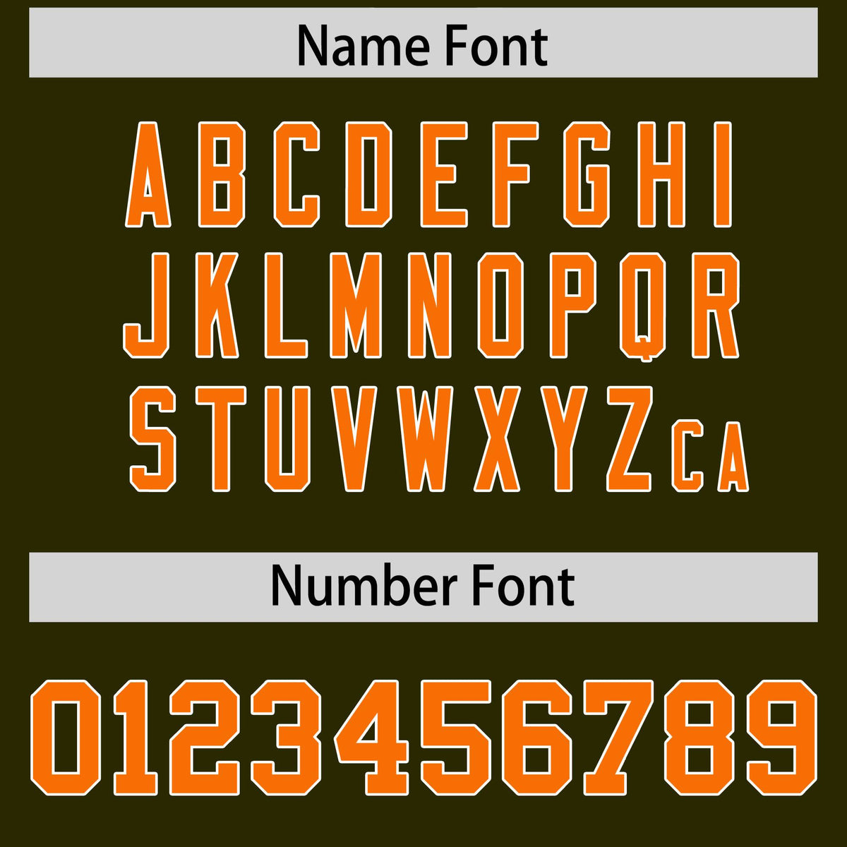 VVHL Olive Orange-White S7-Bravehearts-1 T-Shirt