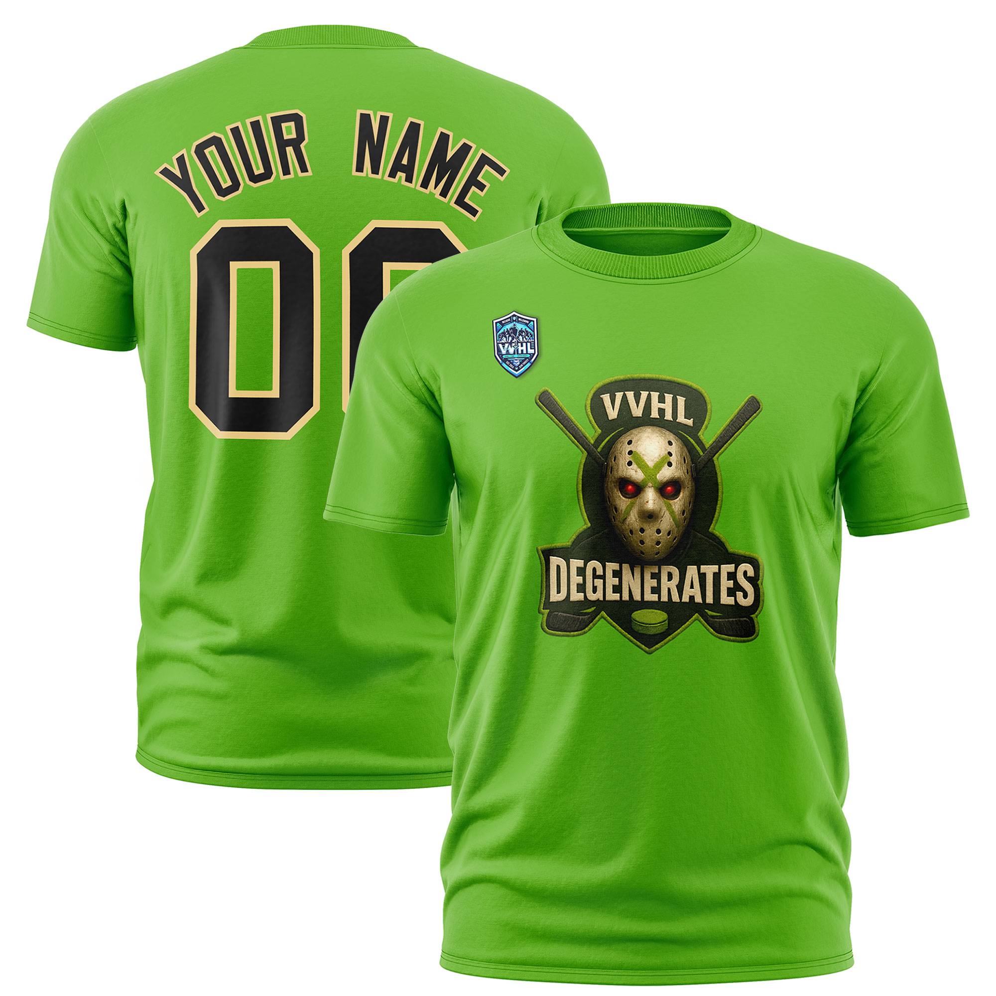 VVHL Green Black-White S7-Degenerates T-Shirt