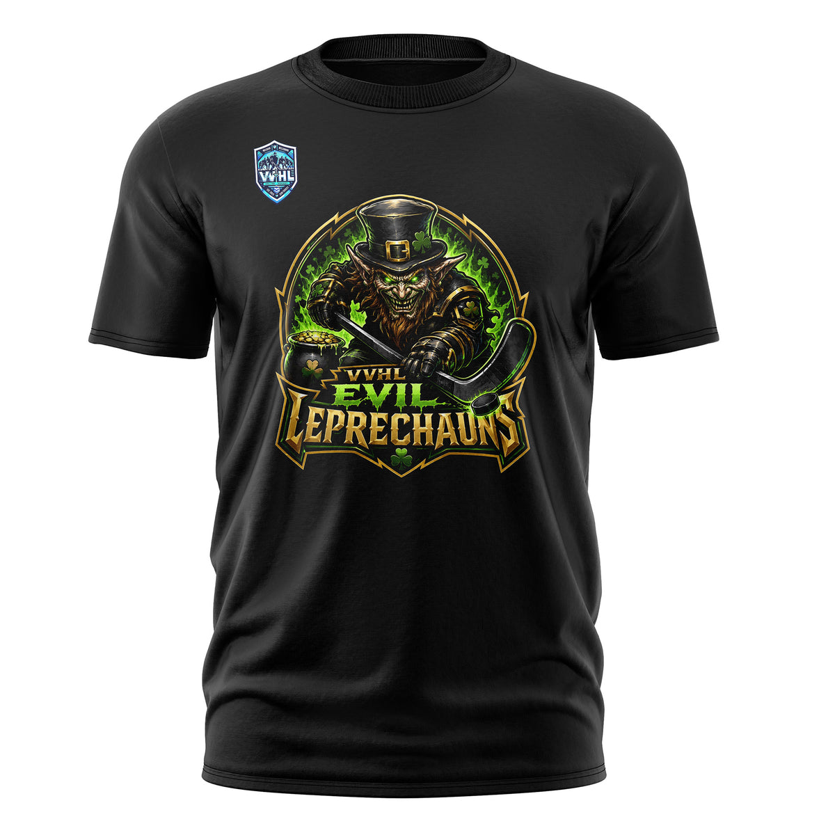 VVHL S11 Evil leprechauns Black T-Shirs