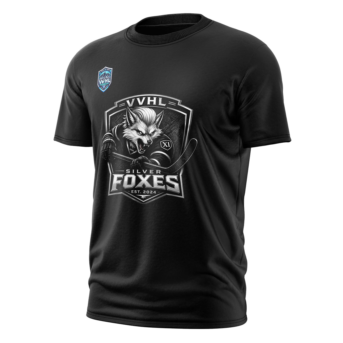 VVHL S11 Silver Fox Black T-Shirs