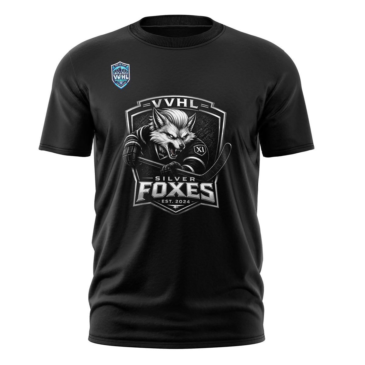 VVHL S11 Silver Fox Black T-Shirs