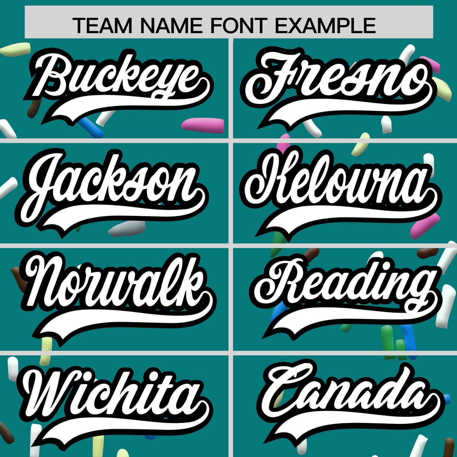 Custom Teal Ice Cream Cone Graffiti Pattern Fashion Authentic T-Shirt