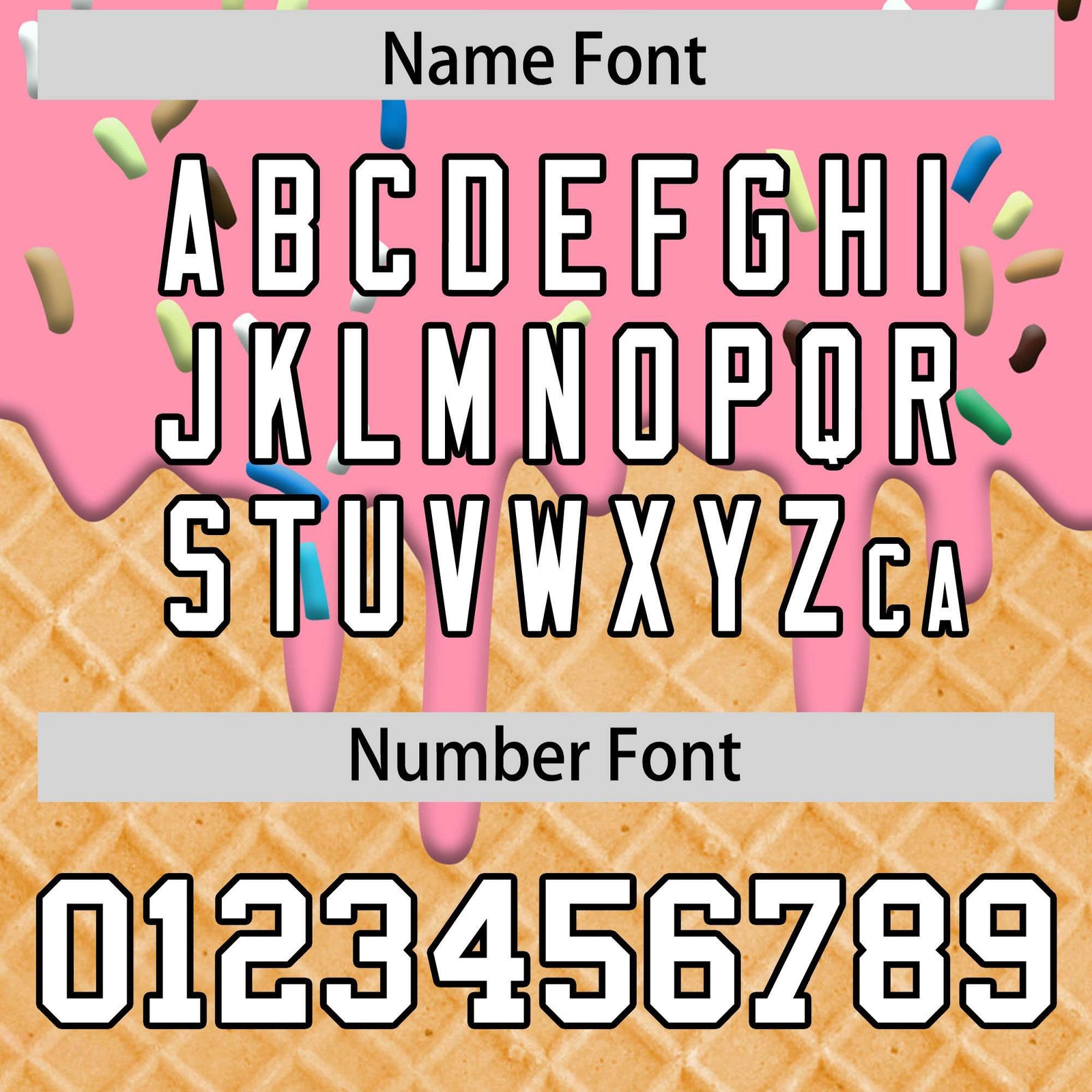 Custom Light Pink Ice Cream Cone Graffiti Pattern Fashion Authentic T-Shirt